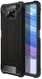 Xiaomi Poco X3 / X3 Pro Hoesje Shock Proof Hybride Back Cover Zwart afbeelding 1
