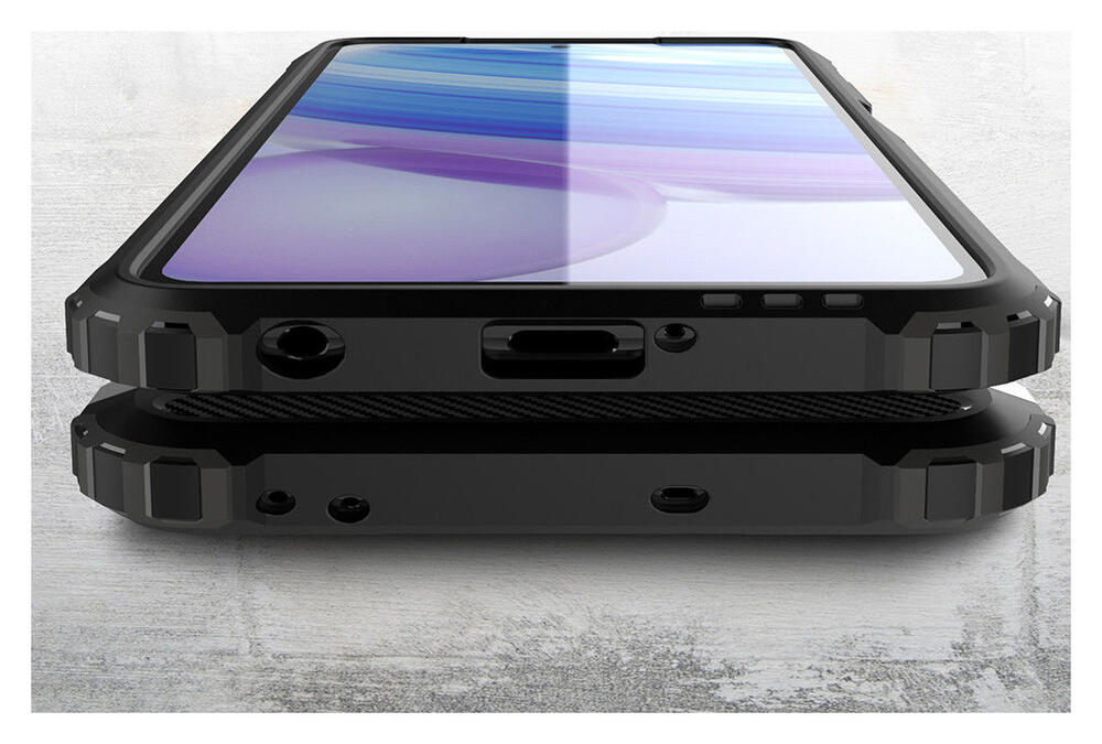 Xiaomi Poco X3 / X3 Pro Hoesje Shock Proof Hybride Back Cover Blauw afbeelding 2