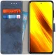 Xiaomi Poco X3 / X3 Pro Hoesje Portemonnee Book Case Kunstleer Blauw afbeelding 1