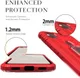 Google Pixel 4a Hybride Hoesje met Ring Kickstand Rood afbeelding 5