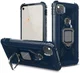 Google Pixel 4a Hybride Hoesje met Ring Kickstand Blauw afbeelding 3