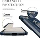 Google Pixel 4a Hybride Hoesje met Ring Kickstand Blauw afbeelding 5