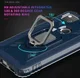 Google Pixel 4a Hybride Hoesje met Ring Kickstand Blauw afbeelding 7