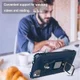 Google Pixel 4a Hybride Hoesje met Ring Kickstand Blauw afbeelding 9
