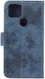 Google Pixel 4A 5G Hoesje Portemonnee Book Case Kunstleer Blauw afbeelding 3