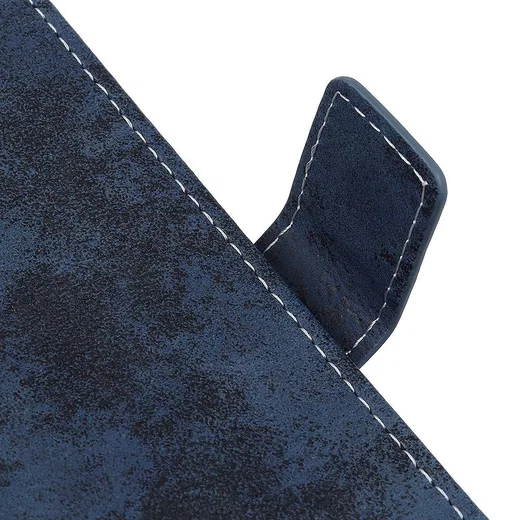 Google Pixel 4A 5G Hoesje Portemonnee Book Case Kunstleer Blauw afbeelding 10
