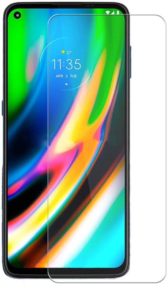 Motorola Moto G9 Plus 0.3mm Arc Edge Tempered Glass Screenprotector afbeelding 1
