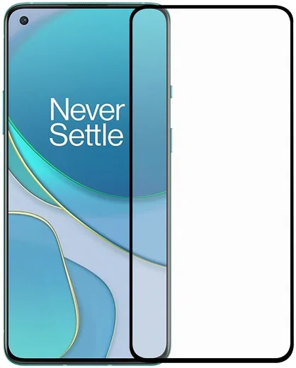 OnePlus 8T Volledig Dekkende Tempered Glass Screen Protector afbeelding 1
