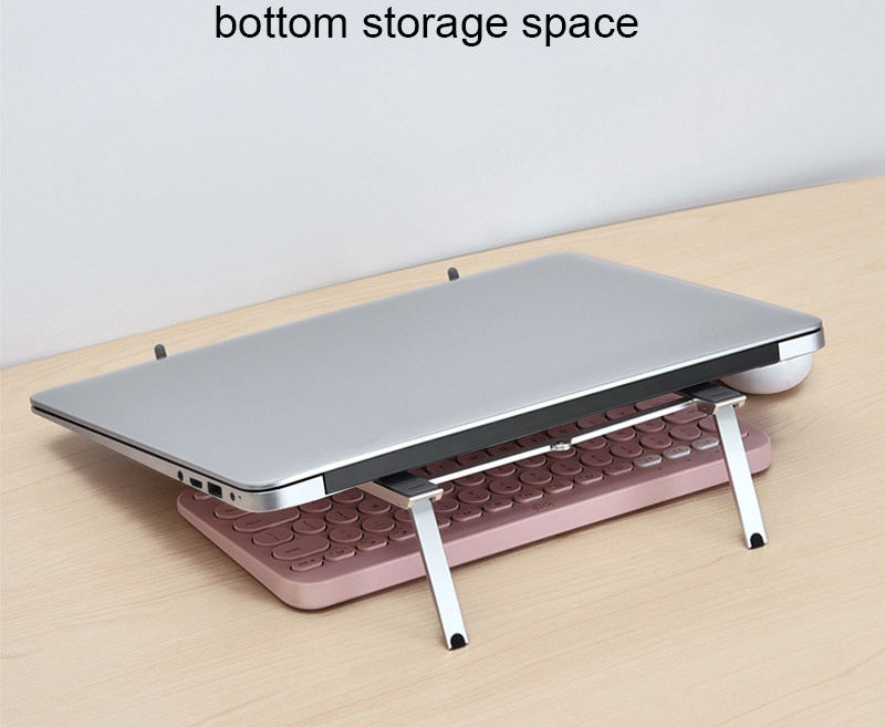 Universele Verstelbare Houder voor Smartphone / Laptop / Tablet Grijs afbeelding 19