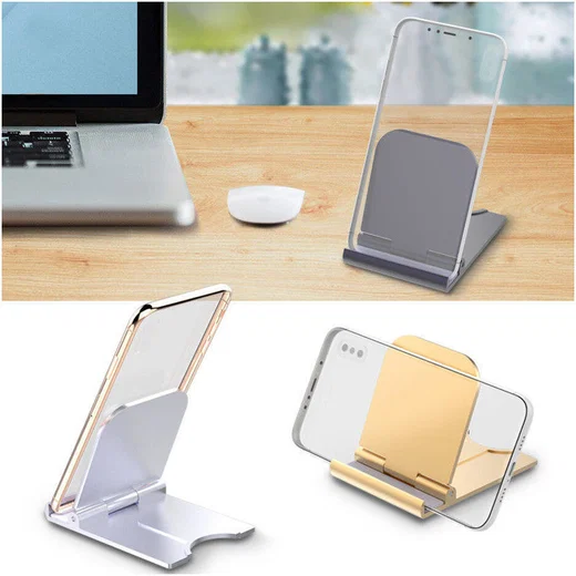 Universele Verstelbare Houder voor Smartphone en Tablet Zwart afbeelding 4