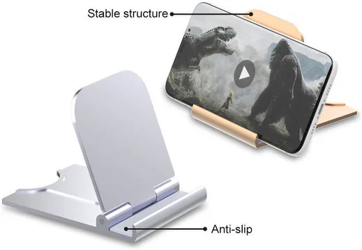 Universele Verstelbare Houder voor Smartphone en Tablet Zwart afbeelding 5