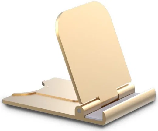 Universele Verstelbare Houder voor Smartphone en Tablet Goud afbeelding 1