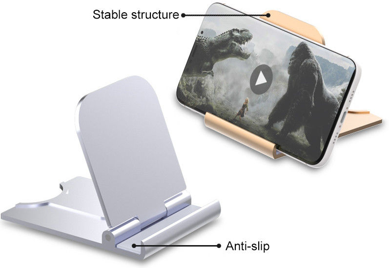 Universele Verstelbare Houder voor Smartphone en Tablet Goud afbeelding 8