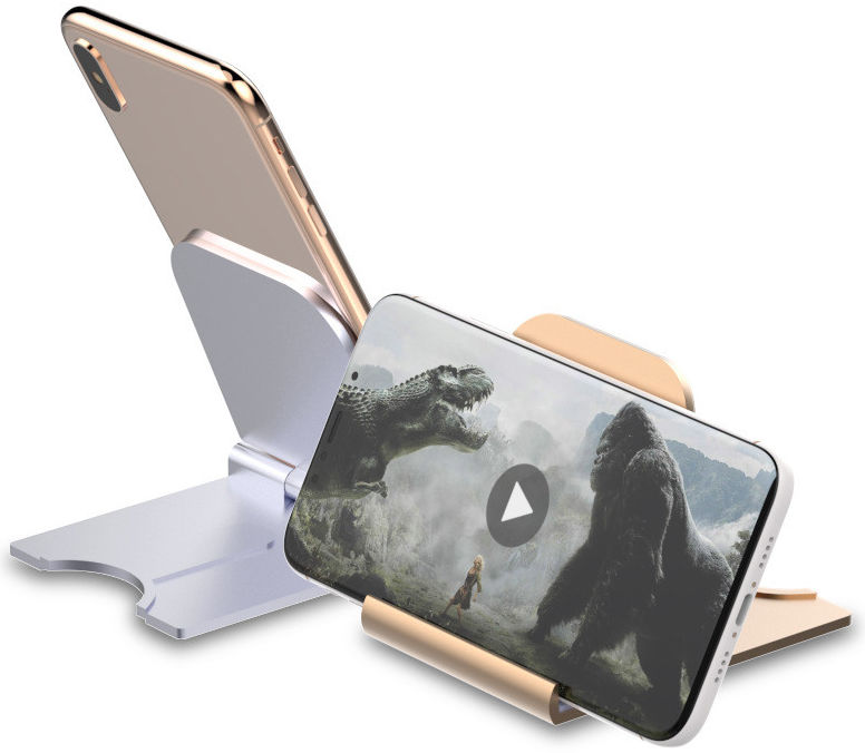 Universele Verstelbare Houder voor Smartphone en Tablet Goud afbeelding 9