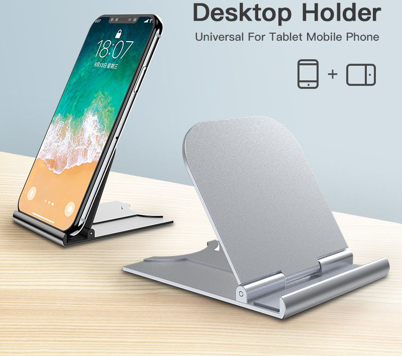 Universele Verstelbare Houder voor Smartphone en Tablet Goud afbeelding 3