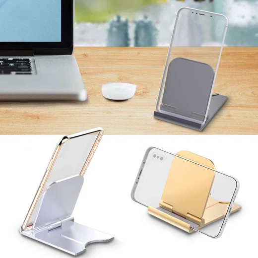 Universele Verstelbare Houder voor Smartphone en Tablet Goud afbeelding 4