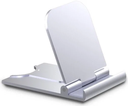 Universele Verstelbare Houder voor Smartphone en Tablet Zilver afbeelding 1