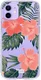 HappyCase iPhone 12 / 12 Pro Hoesje Flexibel TPU Tropic Vibe Print afbeelding 1