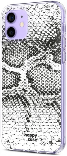 HappyCase iPhone 12 / 12 Pro Hoesje Flexibel TPU Slangen Print afbeelding 6