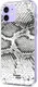 HappyCase iPhone 12 / 12 Pro Hoesje Flexibel TPU Slangen Print afbeelding 6