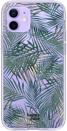 HappyCase iPhone 12 / 12 Pro Hoesje Flexibel TPU Jungle Print afbeelding 1