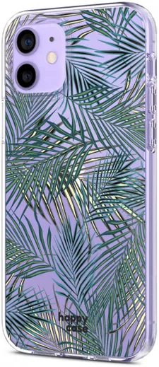 HappyCase iPhone 12 / 12 Pro Hoesje Flexibel TPU Jungle Print afbeelding 6
