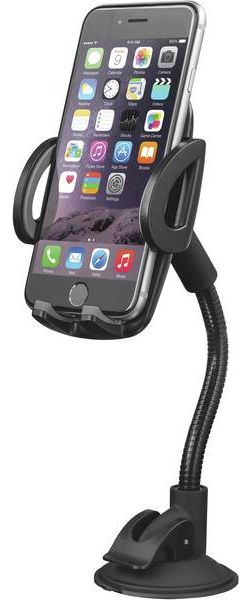 Trust Verstelbare Auto Dashboard Telefoon Houder Met Zuignap Zwart afbeelding 6