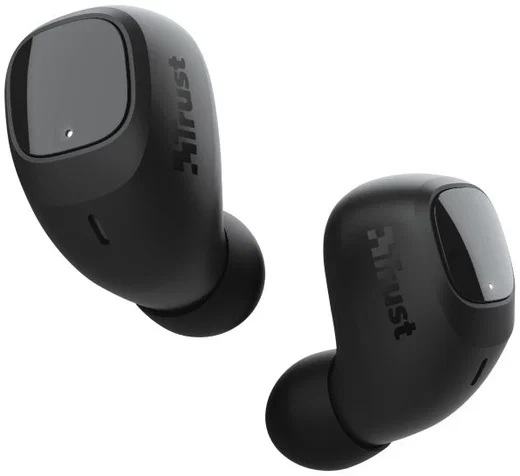 Trust Nika Compact Bluetooth Wireless Earphones Zwart afbeelding 1