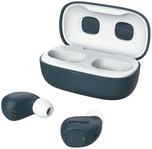 Trust Nika Compact Bluetooth Wireless Earphones Blauw afbeelding 4