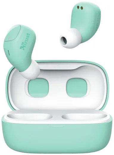 Trust Nika Compact Bluetooth Wireless Earphones Mint afbeelding 1