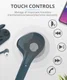 Trust Nika Touch Bluetooth In-Ear Volledig Draadloze Oordopjes Blauw afbeelding 8