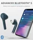 Trust Nika Touch Bluetooth In-Ear Volledig Draadloze Oordopjes Blauw afbeelding 9