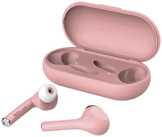 Trust Nika Touch Bluetooth In-Ear Volledig Draadloze Oordopjes Roze afbeelding 12