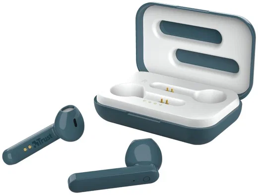 Trust Primo Touch Wireless Bluetooth Earphones Blauw afbeelding 4