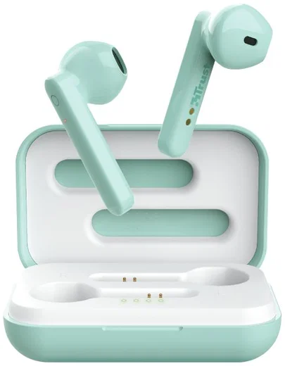 Trust Primo Touch Wireless Bluetooth Earphones Mint Groen afbeelding 1