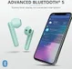 Trust Primo Touch Wireless Bluetooth Earphones Mint Groen afbeelding 12