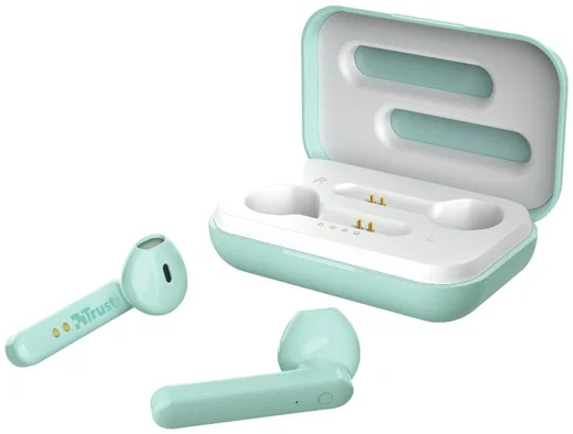 Trust Primo Touch Wireless Bluetooth Earphones Mint Groen afbeelding 4