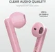 Trust Primo Touch Wireless Bluetooth Earphones Roze afbeelding 12