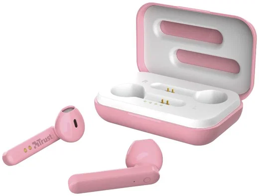 Trust Primo Touch Wireless Bluetooth Earphones Roze afbeelding 4
