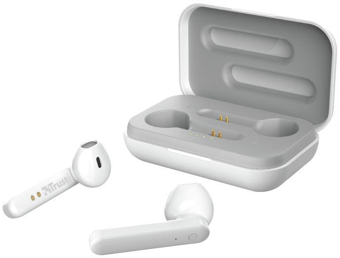 Trust Primo Touch Wireless Bluetooth Earphones Wit afbeelding 4