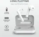 Trust Primo Touch Wireless Bluetooth Earphones Wit afbeelding 10