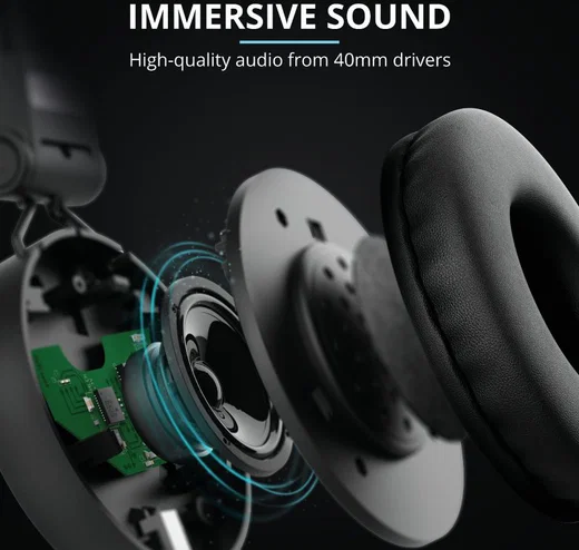 Trust Tones Wired On-Ear Koptelefoon Zwart afbeelding 13