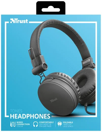 Trust Tones Wired On-Ear Koptelefoon Zwart afbeelding 18