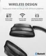 Trust Eaze Bluetooth Over-Ear Volledig Draadloze Koptelefoon Zwart afbeelding 7