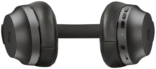 Trust Eaze Bluetooth Over-Ear Volledig Draadloze Koptelefoon Zwart afbeelding 12