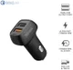 Trust Qmax Dubbele USB Poort Autolader afbeelding 7