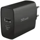 Trust Qmax Snellader 30W USB + USB-C Oplader met Power Delivery Zwart afbeelding 1