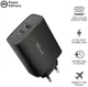 Trust Qmax Snellader 30W USB + USB-C Oplader met Power Delivery Zwart afbeelding 7
