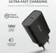 Trust Qmax USB-C Snellader 18W met Power Delivery 3.0 Zwart afbeelding 8