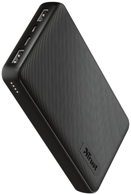 Trust Primo Compact PowerBank 15.000 mAh Fast Charge USB/USB-C Zwart afbeelding 2